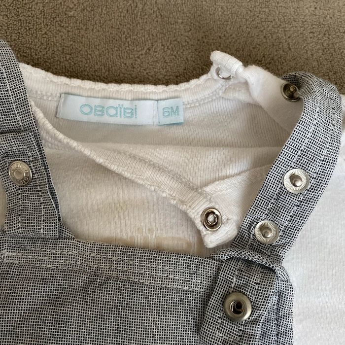 Ensemble Robe Teeshirt collant Obaïbi Taille 6 - photo numéro 3