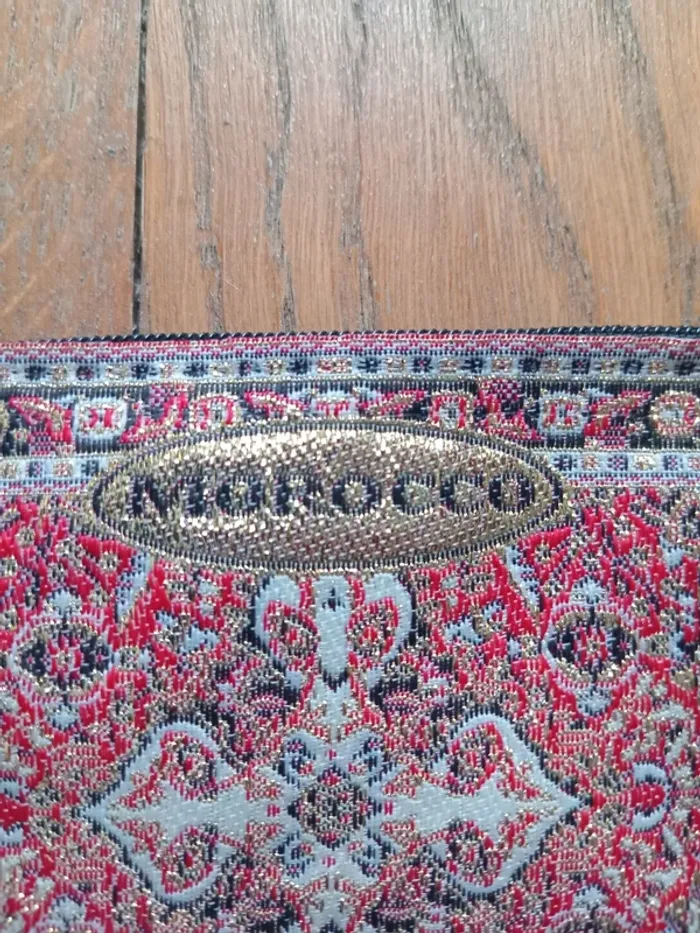 Portemonnaie femme Marocco Maroc pailleté - photo numéro 3