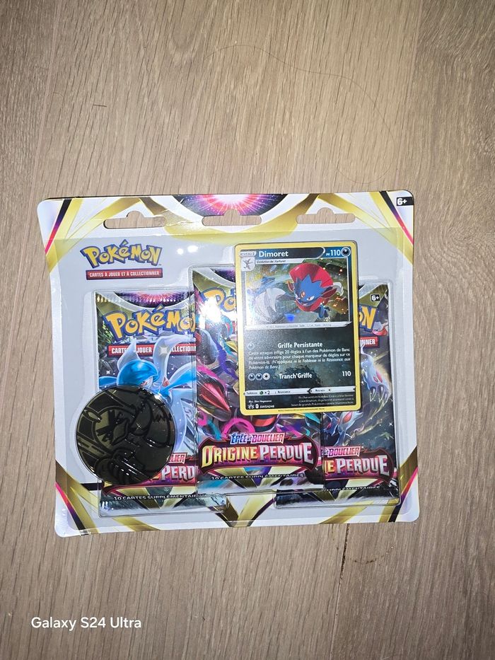 Pokemon tripack origine perdue