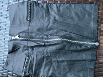 Mini jupe simili cuir