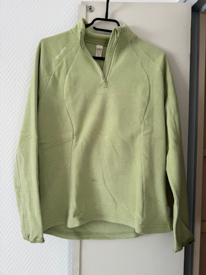 Polaire verte taille S