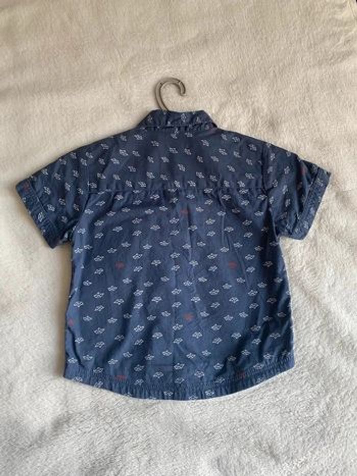 🔹 Jolie chemise 24 mois motifs origamis 🔹 - photo numéro 4