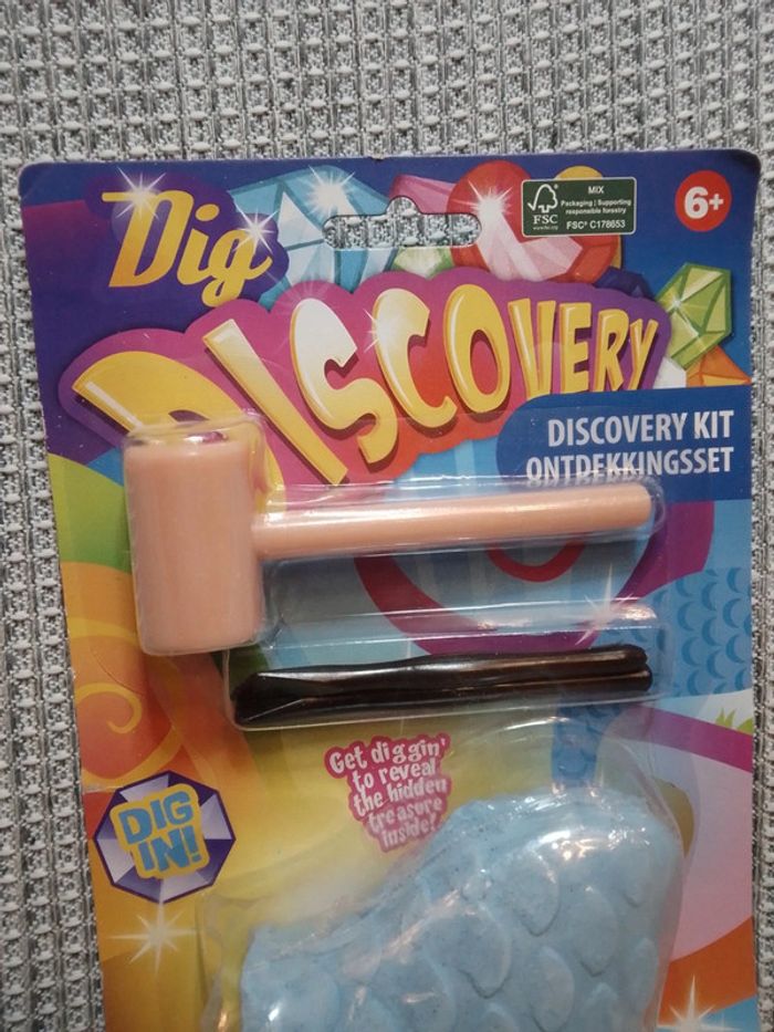 Kit de découverte "Queue de Sirène" avec marteau et burin - photo numéro 3