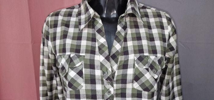 Chemise à carreaux vert taille 3 - photo numéro 5