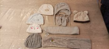 Lot écharpe bonnet bébé