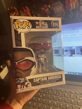 pop captain america / falcon