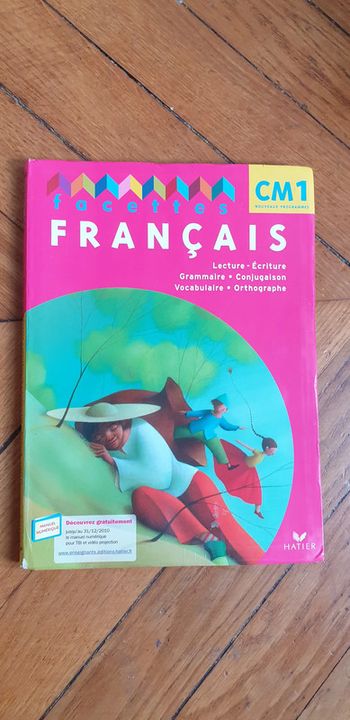 NEUF Facettes français cm1 hatier avec son memo