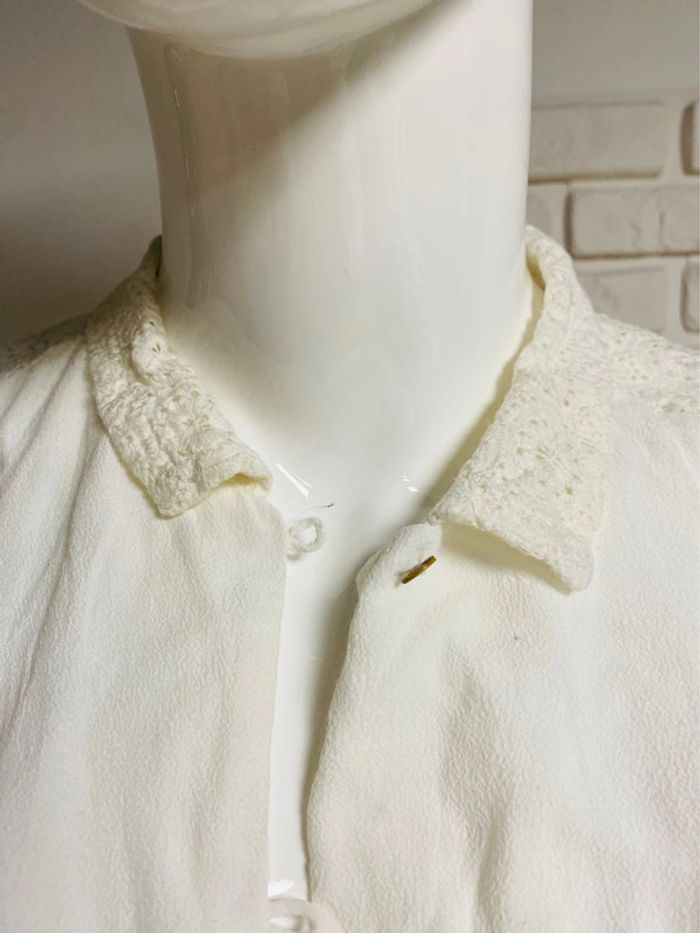 Chemise Zara XS avec dentelle - photo numéro 3