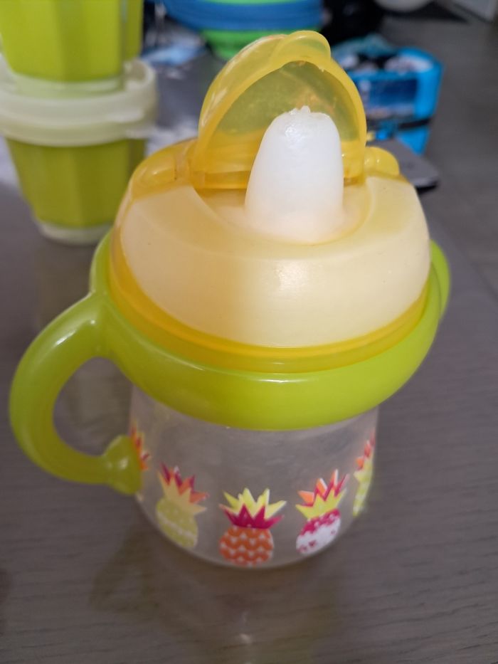 🐰🎍 lot repas divers plastique pour bebe - photo numéro 3