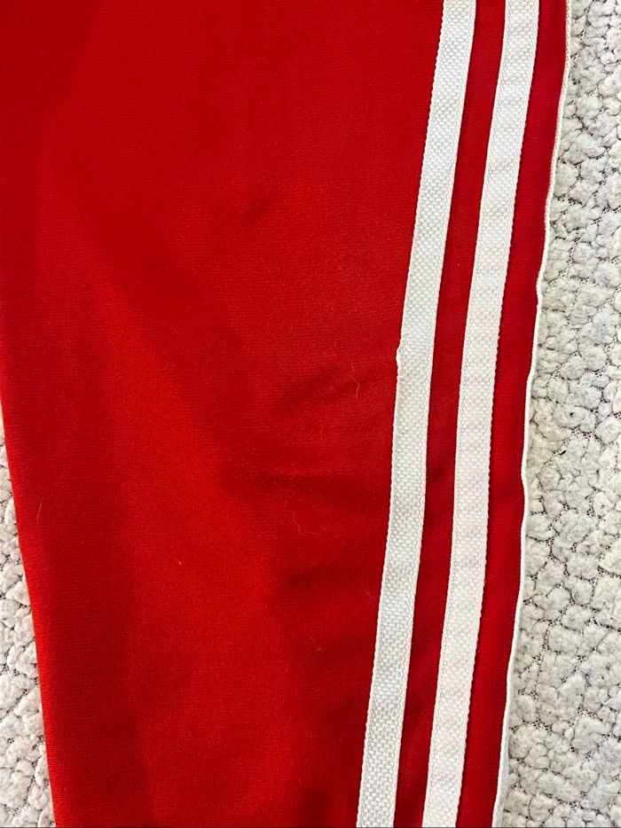 Ensemble jogging adidas rouge et blanc - photo numéro 4