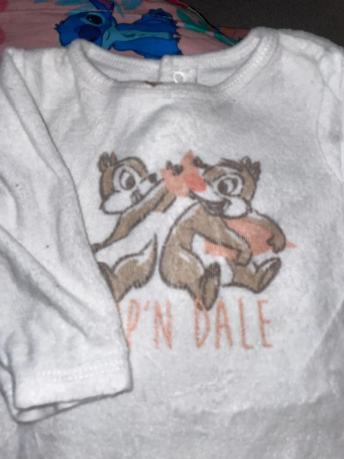 Grenouillère Disney Baby velours - photo numéro 2