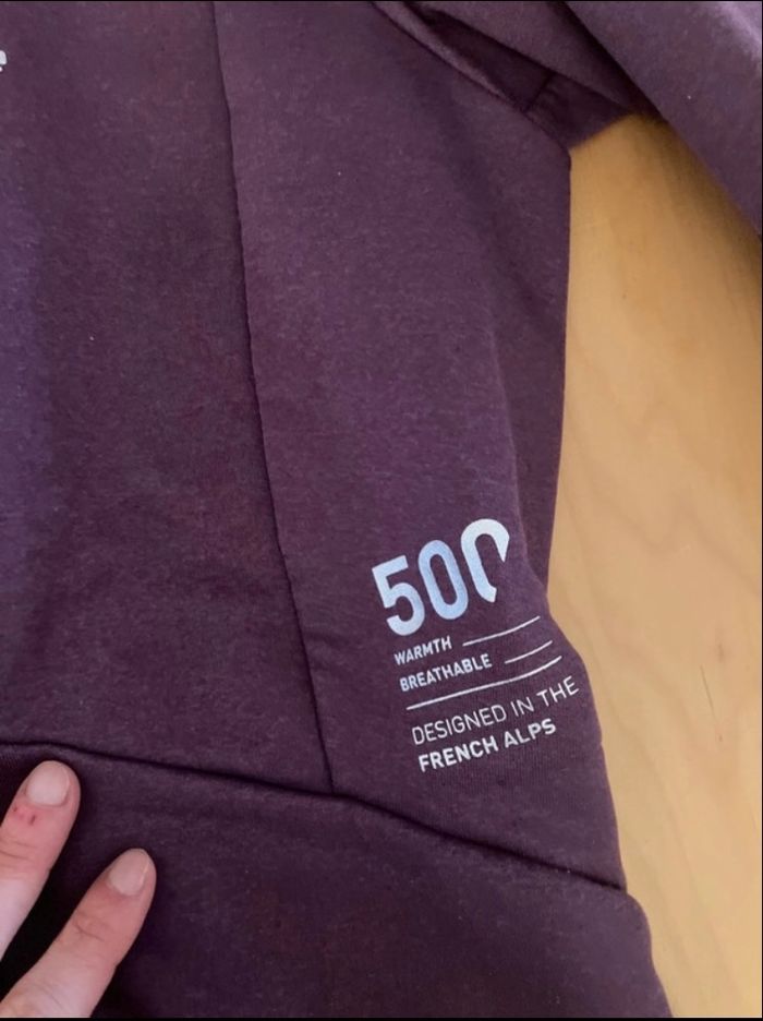 Pull polaire violette - photo numéro 4