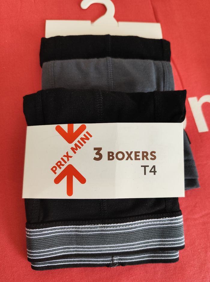 Lot de 3 Boxers homme T4 neuf