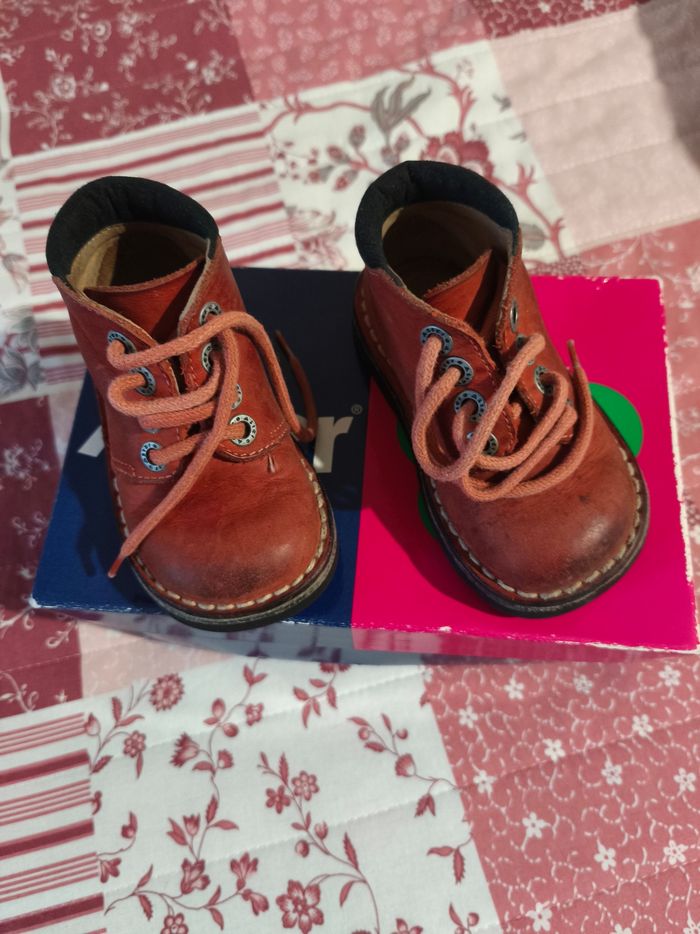 Chaussures enfant cuir