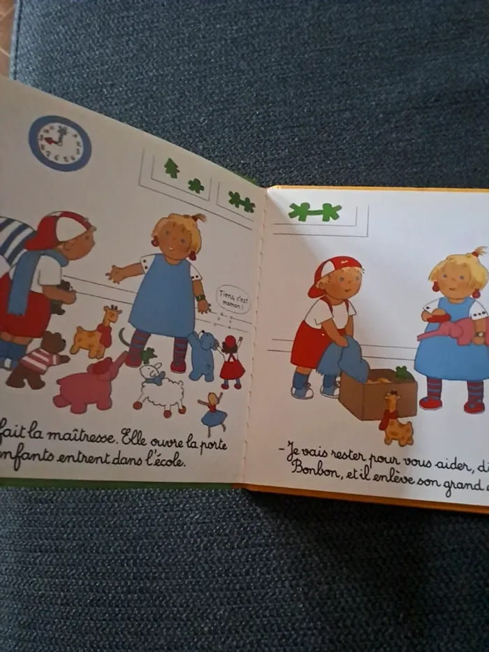 Petit livre pour enfants "la famille bonbon à l'école" - photo numéro 3