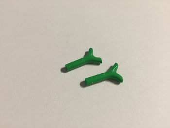 Lot x2 Haut de carotte / Brindille vert clair 33183 pièce détachée Lego #A49
