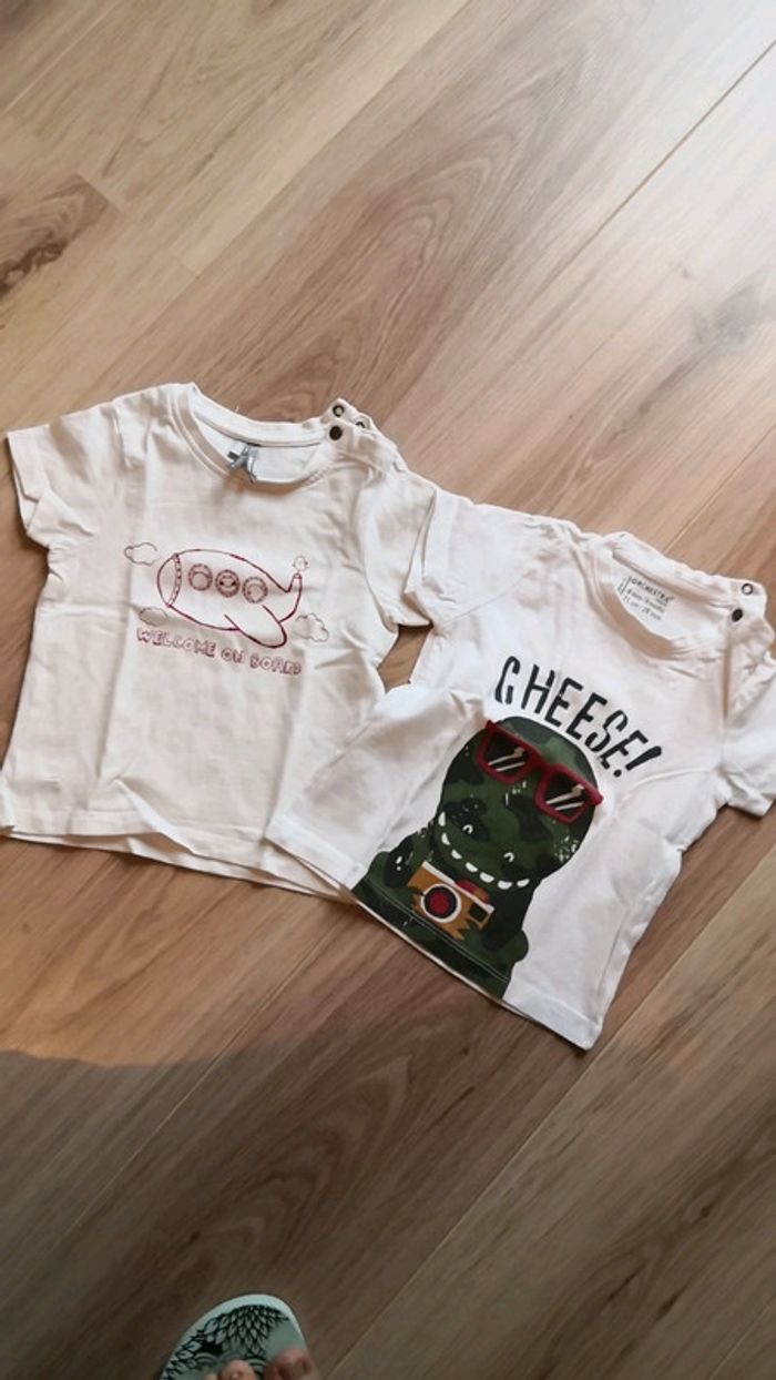 Lot de 2 t-shirts