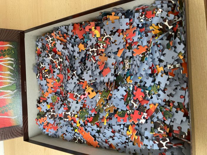 puzzle tinga tinga 1000 pièces art from Africa - photo numéro 10
