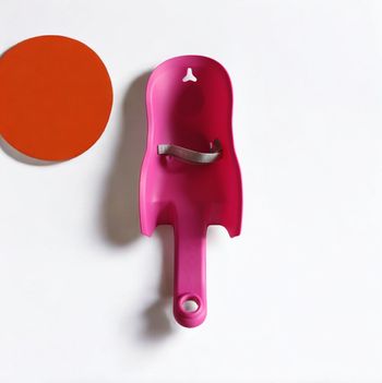 Siège poupée vélo BTWIN rose licorne