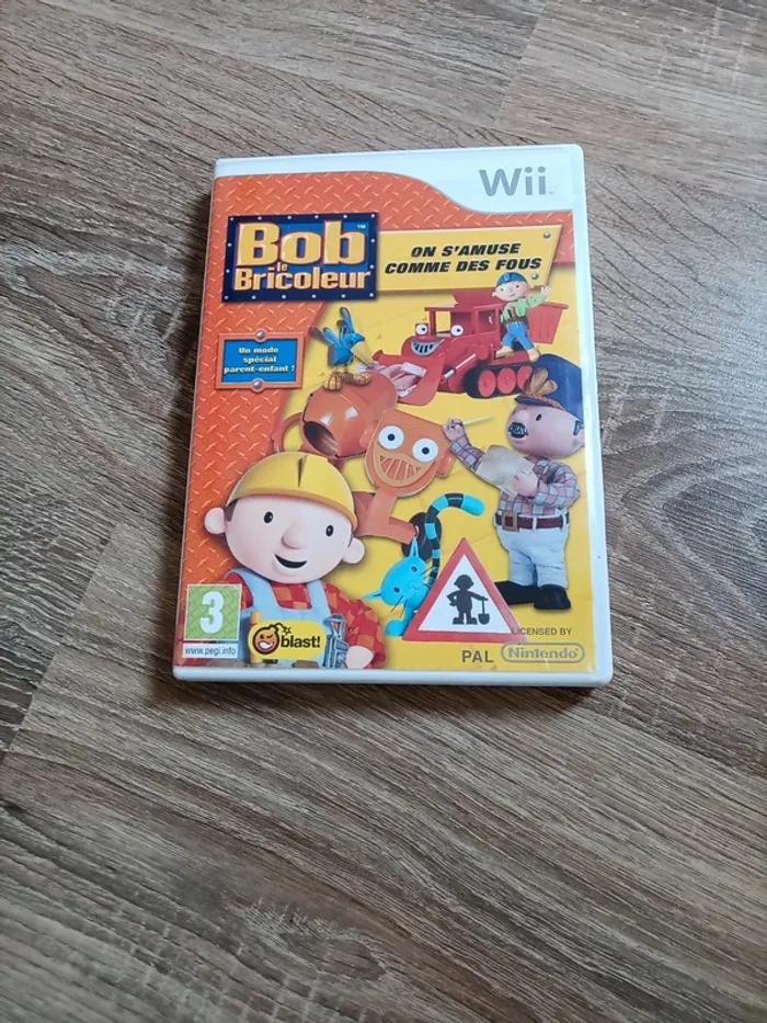 Jeu Wii : Bob le bricoleur - photo numéro 1