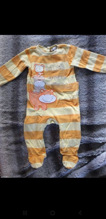 Pyjama velours Kimbaloo