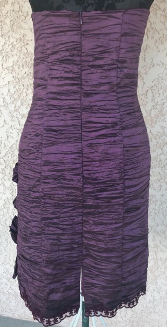 21 - Robe bustier violet - photo numéro 2
