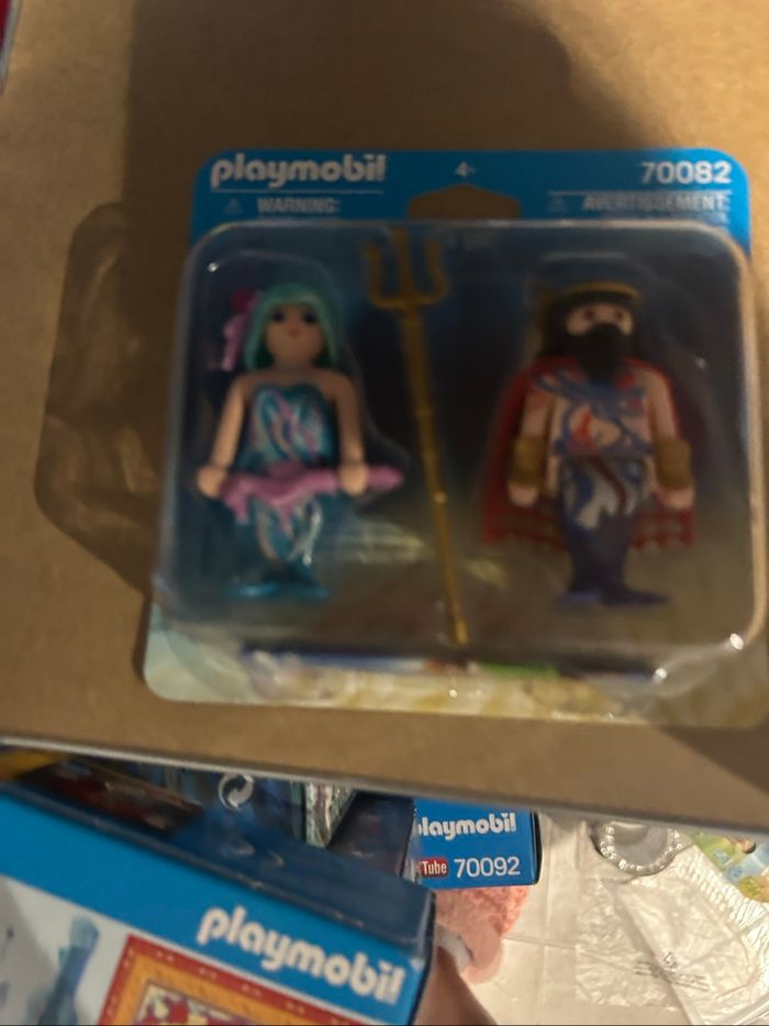 Playmobil Magic 70082 Roi des mers et sirène