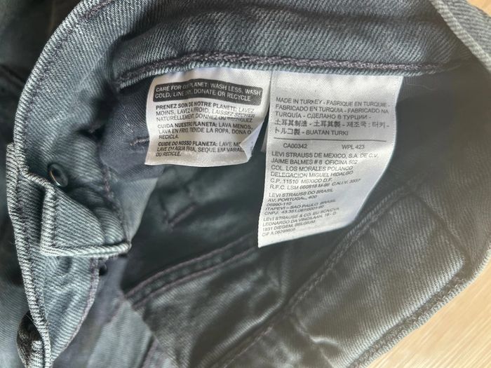 Jean slim Levi's gris homme W30 L32 - photo numéro 4