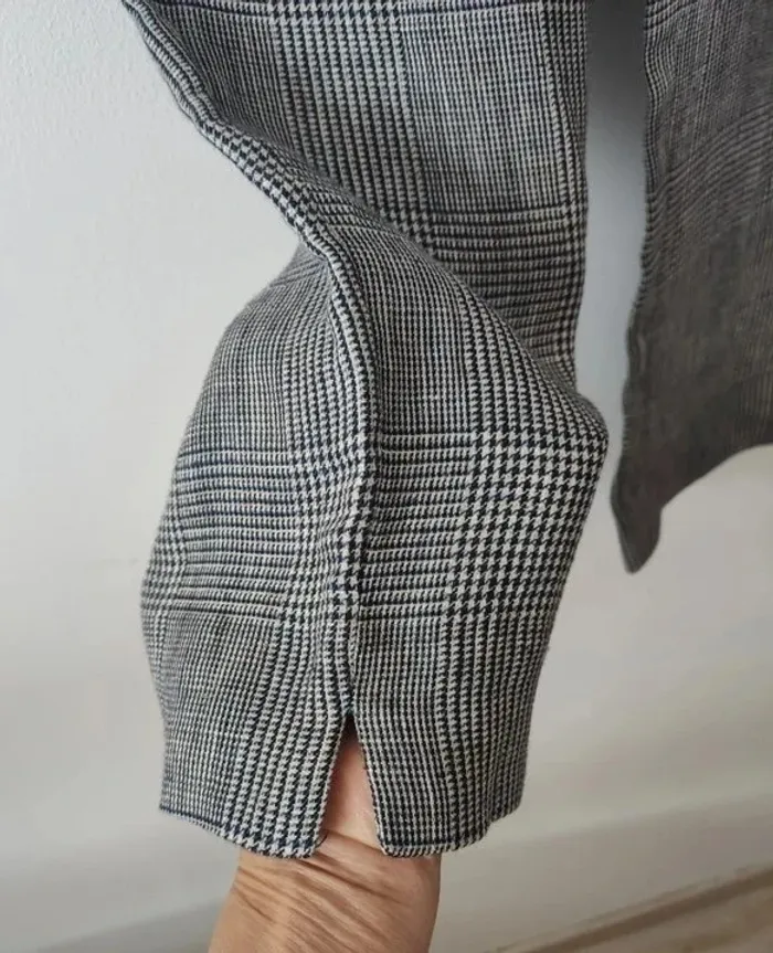 Pantalon à carreaux 100% lin - Peserico - taille 36 - photo numéro 4
