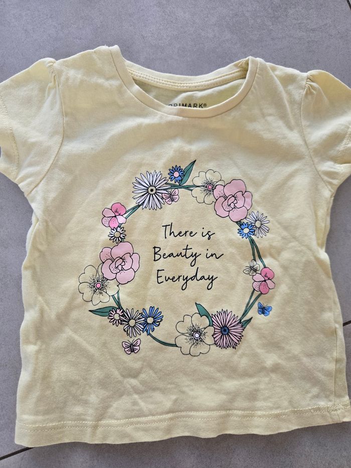 T-shirt bébé fille 80cm 9/12mois neuf - photo numéro 3