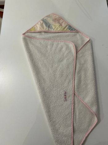 Sortie de bain bébé Lune en ciel