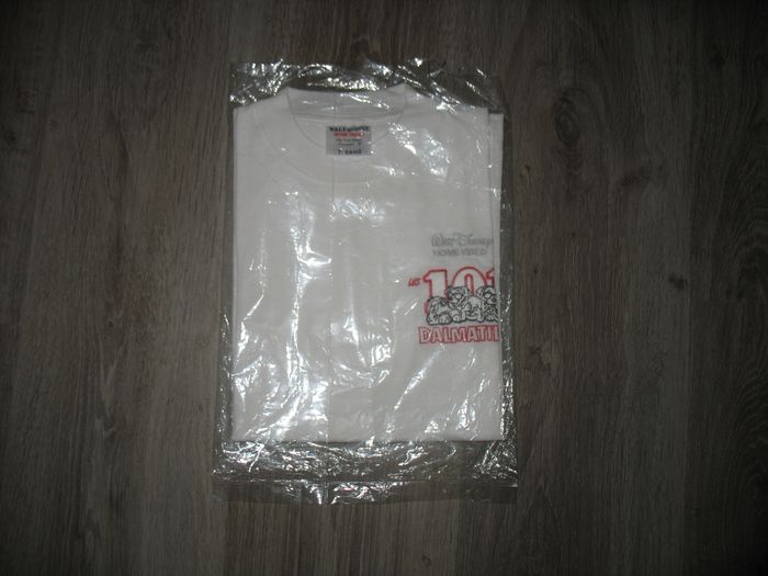 TEE SHIRT MC BLANC FILLE "101 DALMATIENS BY DISNEY" - NEUF - 7 / 8 ANS - n°02 - photo numéro 3