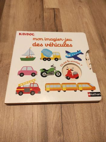 Kididoc Mon imagier des véhicules