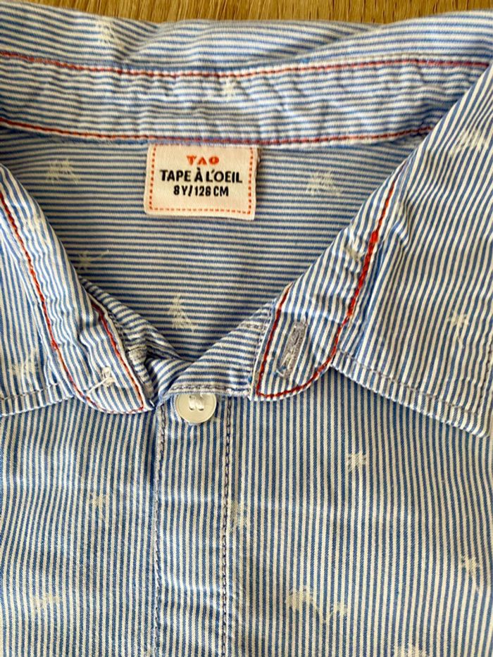Chemise tao 8 ans tbe - photo numéro 2