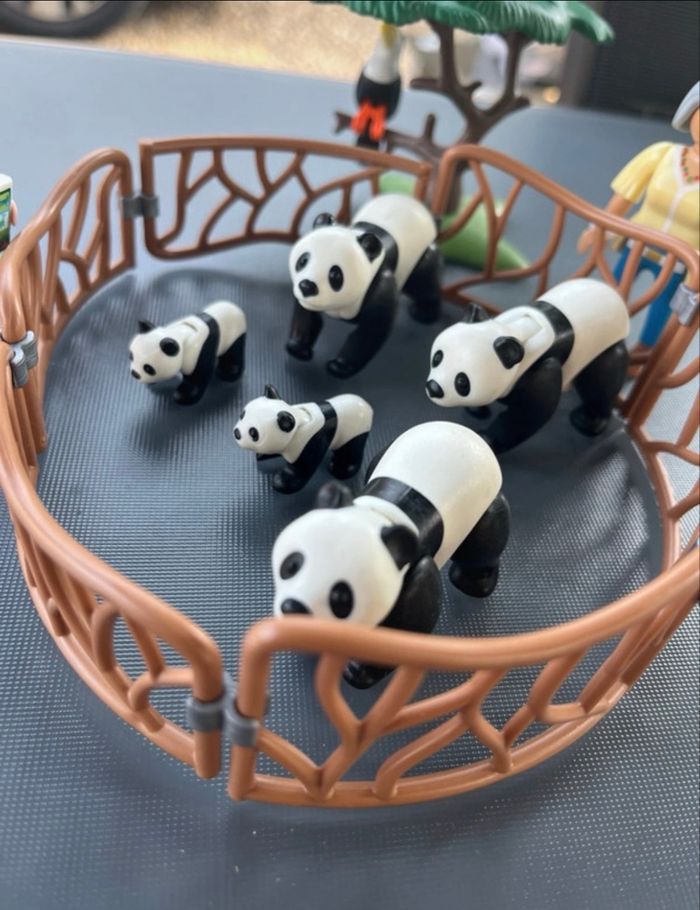 Enclos des pandas Playmobil - photo numéro 2