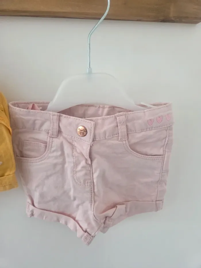 Lot 2 shorts 6m fille - photo numéro 4