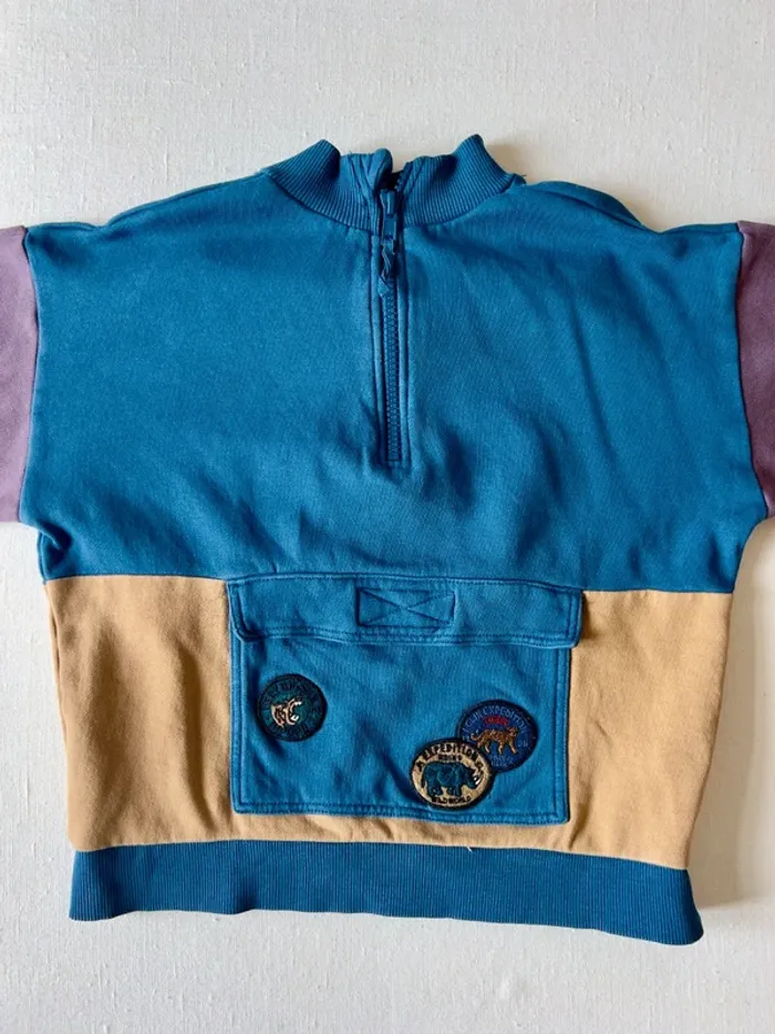 Sweat-shirt Du Pareil au Même, taille 5 ans, automne-hiver 2024-2025, parfait état - photo numéro 2