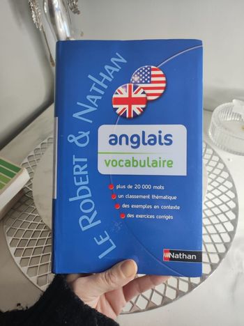 Anglais vocabulaire