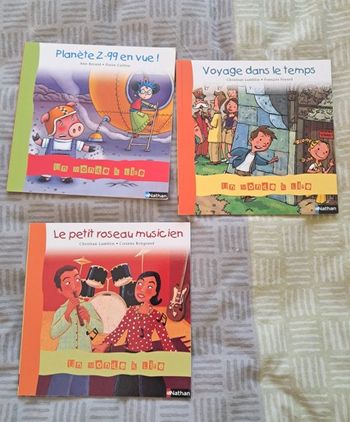 3 Livres Nathan Un monde à lire 