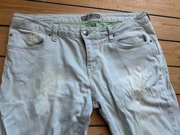 Jeans vert clair