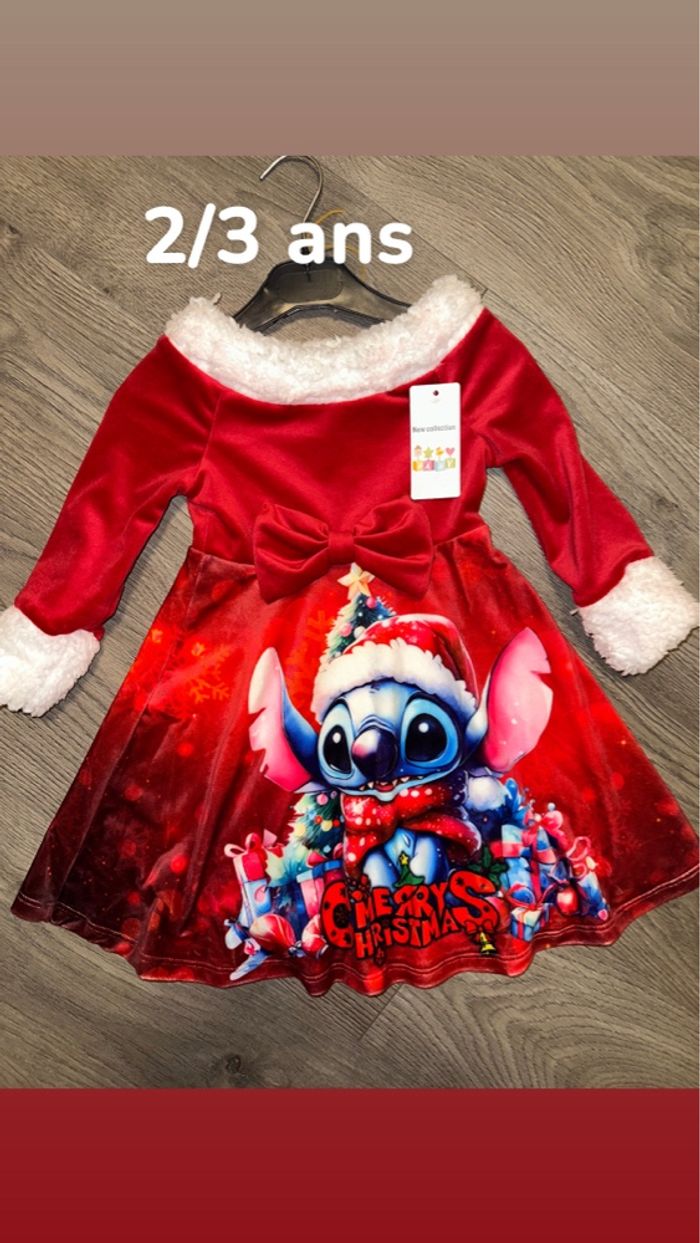 Robe de Noël stitch