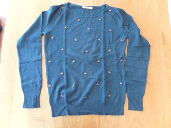 pull vert sapin
