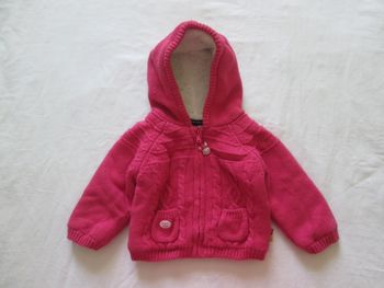 Veste bébé fille 6 mois Sergent Major - Capuche