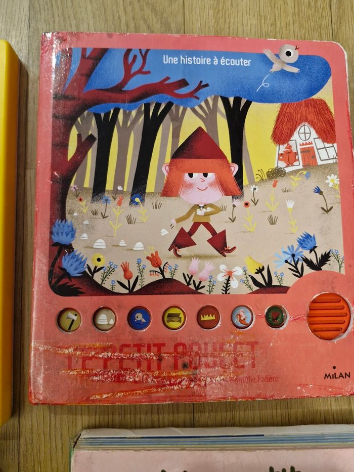 Lot de 4 livres sonores +1 offert pour bébé 12/36 mois : - photo numéro 5