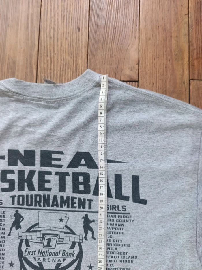 T-shirt basketball Arkansas state university NEA 2021 gris M - photo numéro 9