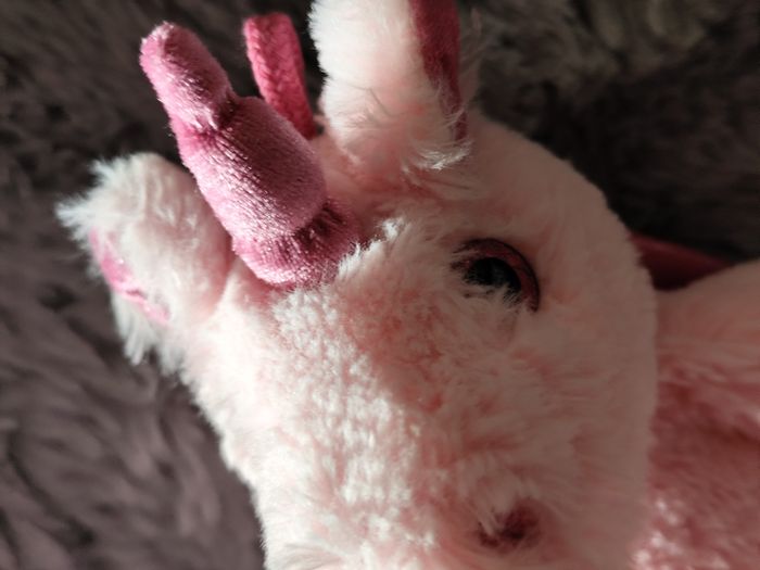 Peluche licorne rose - photo numéro 4
