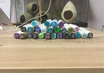 Lot de 27 aquamarker