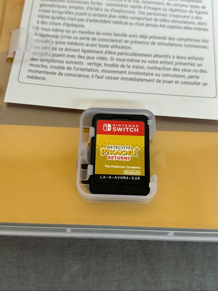 Jeu switch le retour de détective pikachu - photo numéro 2
