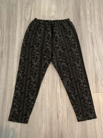 Chino broderies fleurs Vintage T42/44