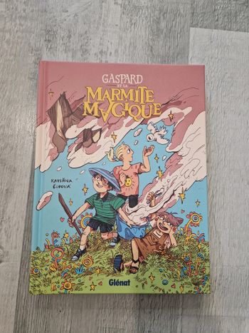 Livre BD Gaspard et la marmotte magique